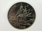 1992 D Columbus 50c Commemorative Half Dollar Coin  Ms 70  3118172-001  Damage 