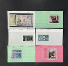 Dahomey Stamp Collection On Dealer Cards  123 Cat Value Zayix 0825cb14538