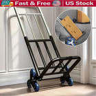 Stair Climbing Cart Heavy Duty Folding Hand Truck Dolly 330 Lbs 6 Wheels   Ropes