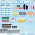 Eoboh 48 Pack Christmas Snowman Craft Kit  Diy Snowman Crafts For Kids  Build   
