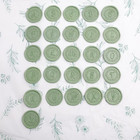 Initial D Wax Seal Stamp Olive Alphabet D Sealing Stamp And Eucalyptus Wax Stamp