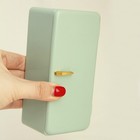 Dollhouse 1 12 Scale Dollhouse Miniature Metal Refrigerator Vintage Mini Fridge