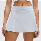 Lululemon Lightweight High-rise Tennis Skirt Skortstarch Blue 6