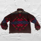 Vintage Pendleton High Grade Western Wear Wool Jacket Xl Southwest Aztec Bomber
