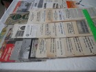 Lot Of 35  Lionel Instruction Data Sheets  Brochures Booklets  Vintage  O Scale