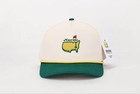 New 2026 Masters Golf Rope Hat Retro Vintage Snapback Green Yellow Angc