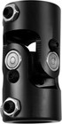 1  Round X 1  Round Steering Universal Joint Single U Joint Shaft total Black