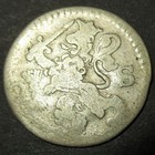 Certificate Authenticity 1709 Early Date Colonial New York Silver Lion Dime Fris