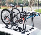 Bike Rack Suction Cup Roof Top Quick Release Aluminium 3 Bikes Rockbros Sucker