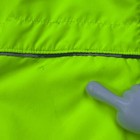 Pearl Izumi Barrier Jacket Mens L Neon Yellow Cycling Full Zip Lightweight Bike 