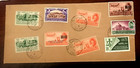 Egyptian Royal 5 Stamps   An Envelope With 4 Stamps Since 1947