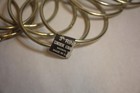 Craft Rings Lot Of 12 - 3  Metal Macrame Sewing Hanging Art Uniek Made In Usa