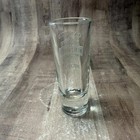 Harley Davidson Cancun Mexico Shot Glass Etched 4  Tall Shooter Clear Glass