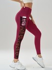 Women High Waist Yoga Leggings Pocket Fitness Sport Gym Workout Athletic Pants G