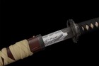 Japanese Katana Hand Forged 9260 Spring Steel Full Tang Ghost Of Yotei Lone Wolf