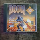 Doom V 1 666 Computer Cd-rom Video Game Gold Medallion Shareware Package Rare