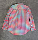 Ralph Lauren Boys 6 Red Multicolor Plaid Button Down Shirt Long Sleeve Cotton