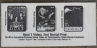 Vintage 1988 Wdve 102 5 Rock   Roll Pittsburgh Bumper Sticker