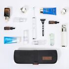 Travel Essentials Toiletry Bag For Men Compact Bathroom Roll Organizer For Hygie