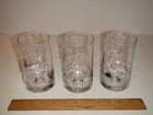 Lot Of 3 Arby s 1983 Collector Series Glasses Wizard Of Id Comic Strip - Set  1