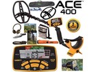 Garrett Ace 400 Metal Detector W  8 5x11  Dd Waterproof Coil And Premium Accesso