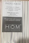 Home Essence Large Photo Album 40 Sheets 8x10 Magnetic Format-all Occasions