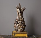  Pure Driftwood Pineapple Decoration  Brown 
