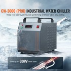 Air-cooled Industrial Water Chiller Cw-3000 pro  12l 18l min Laser Chiller