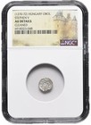 Ngc Au Hungary 1270-1272 King Stephen V Ad  Crusaders Templar Silver Obol Coin