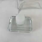 Vintage Chanel No 19 Parfum Glass Bottle 5 25    X 3  W  Stopper Rare  6 7 Ounces