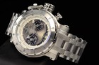 Rare Invicta Men s Dc Comics Venom Joker L e  0003 4000 Chrono Silver Tone Watch
