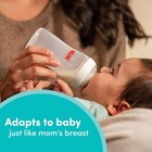 Nuk Perfect Match Fast Flow Soft Silicone Nipple With 2-pack  Clear