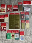Vintage Hallmark Christmas Gift Tag New Lot Of 17 Packages Sealed Nos Self Stick