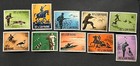 Travelstamps  1962 San Marino Stamps Scott  529-538    modern Hunting    Mnh Og