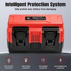4-port 2a Fast Battery Charger For Milwaukee M18 48-59-1804 18v Li-ion Battery