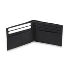 Handmade Leather Slim  Rfid Wallet Black Men s Bifold Wallet Money Card Holders