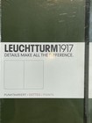 New Sealed Leuchtturm 1917 Dot Dotted Grid Notebook In Army Green - 251 Numbered
