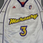 Adidas Phoenix Mercury Taurasi  3 Wnba Jersey White Mesh Size M