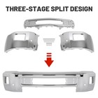 For Chevrolet Silverado 2500hd 3500hd 15-19 3pcs Front Bumper Face Bar   22978630