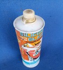 Vintage 1973 Amway Silicon Glaze Auto Polish Wax  full Tin Can Car auto Graphics