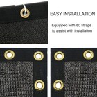 Privacy Screen Fence 6 Ft X 50 Heavy Duty Cover Black