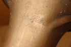 Antique Vintage A  Hilleron Paris 3 Valve Brass Baritone Horn Valves Very Good
