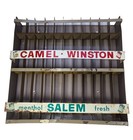 Vtg Metal Cigarette Display Rack  24 x25  Camel Winston Salem Tobacco Advertise