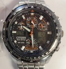 Citizen Skyhawk U600-s041341 Ecodrive Radio 46mm Pilots Watch
