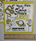 3 Pk  Of Inkbox Tattoos For Now    skin Deep    Skull  Clown   Bug Themed Designs