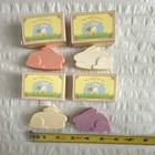 Avon Bubble Bath Soap Rabbit Shape 1 Oz Assorted Colors  Set Of 4