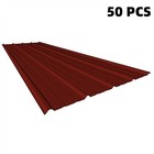 10 Ft Galvalume Corrugated Steel Panel 50 Pcs 25ga Color-coated Roofing Sheet