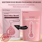 Keethem Hard Wax Beads 500g Coarse Hair Removal Cream Face Body Legs