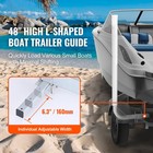 Boat Trailer Guide-on 48  Trailer Post Guide On Kit W stiffener  pvc Tubes