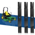 60 Inch Mower Deck Blades Cut For John Deere Z925m  m128485  m163983  tcu15881